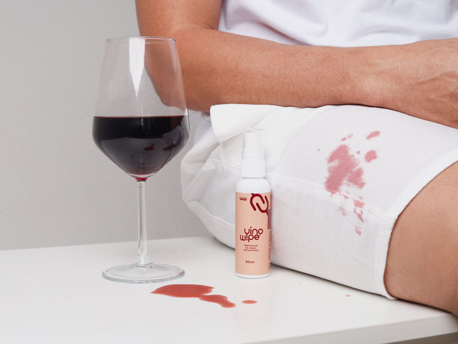 Removedor de vinho antes